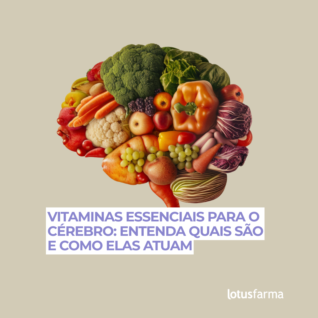 Vitaminas essenciais para o cérebro: entenda quais são e como elas atuam